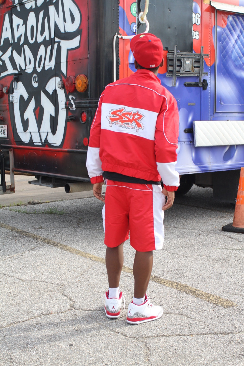 Crimson Motion Tracksuit