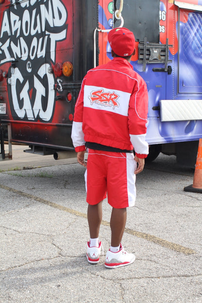 Crimson Motion Tracksuit